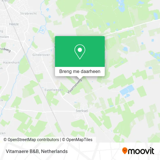 Vitamaere B&B kaart