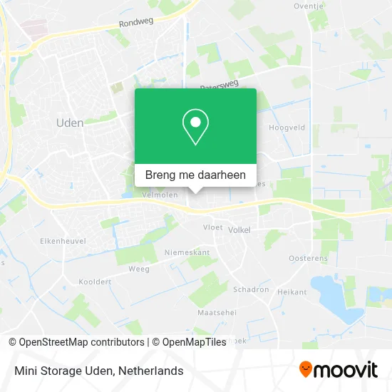 Mini Storage Uden kaart