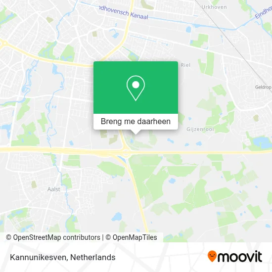 Kannunikesven kaart