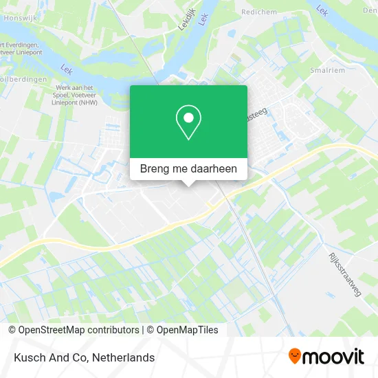 Kusch And Co kaart