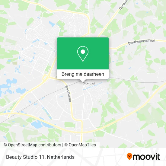 Beauty Studio 11 kaart