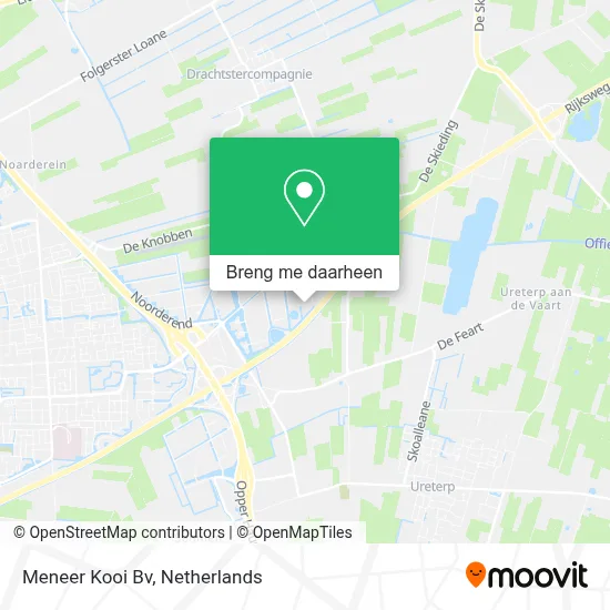 Meneer Kooi Bv kaart