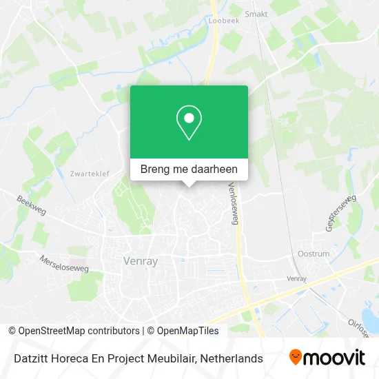 Datzitt Horeca En Project Meubilair kaart