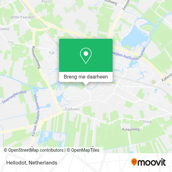 Hellodot kaart