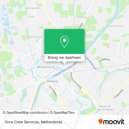 Orca Crew Services kaart