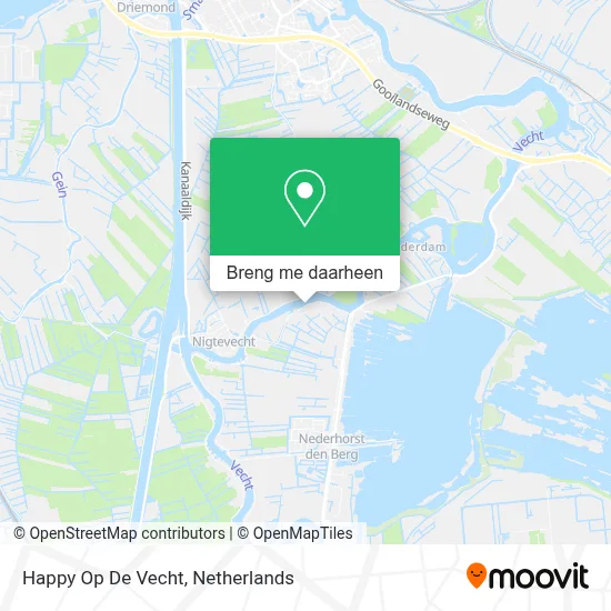 Happy Op De Vecht kaart