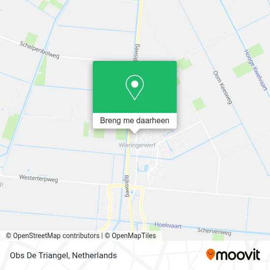 Obs De Triangel kaart