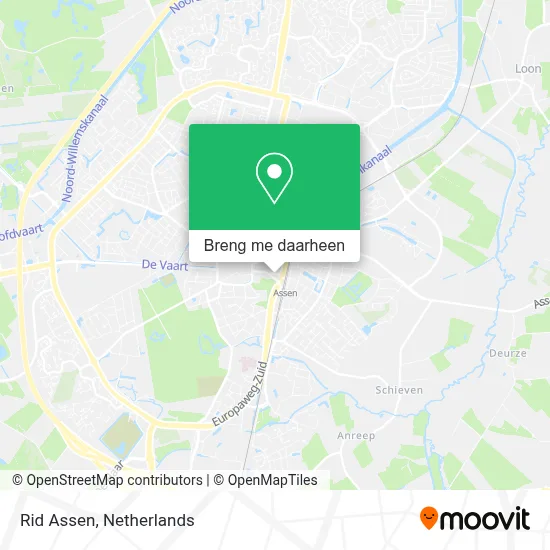 Rid Assen kaart