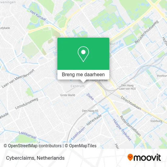 Cyberclaims kaart