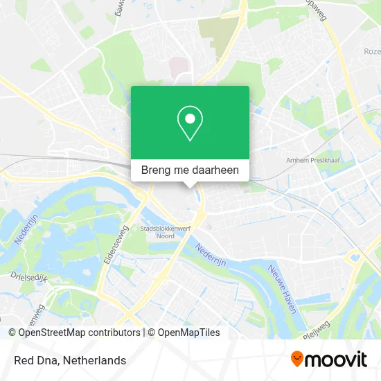 Red Dna kaart