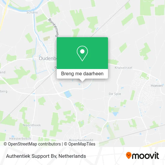 Authentiek Support Bv kaart