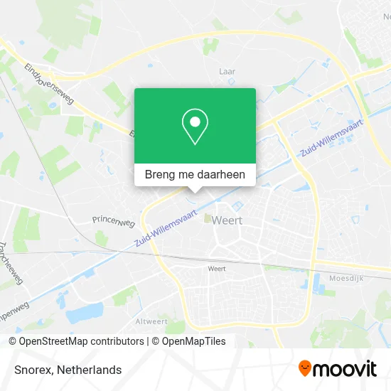 Snorex kaart