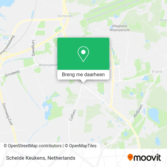Schelde Keukens kaart