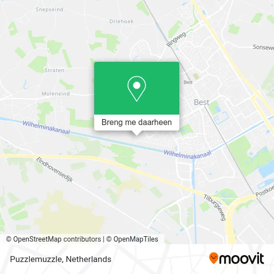 Puzzlemuzzle kaart