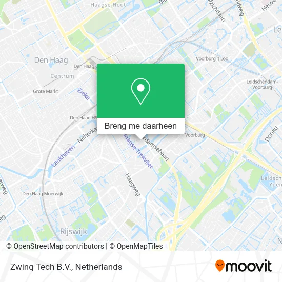 Zwinq Tech B.V. kaart