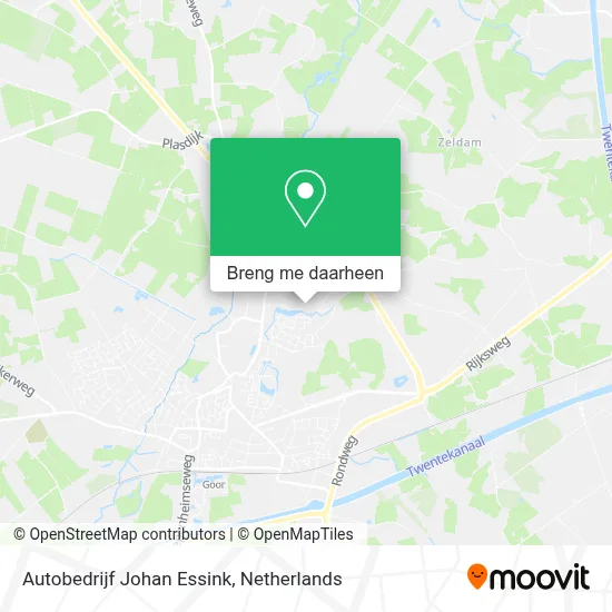Autobedrijf Johan Essink kaart