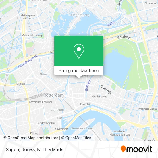 Slijterij Jonas kaart
