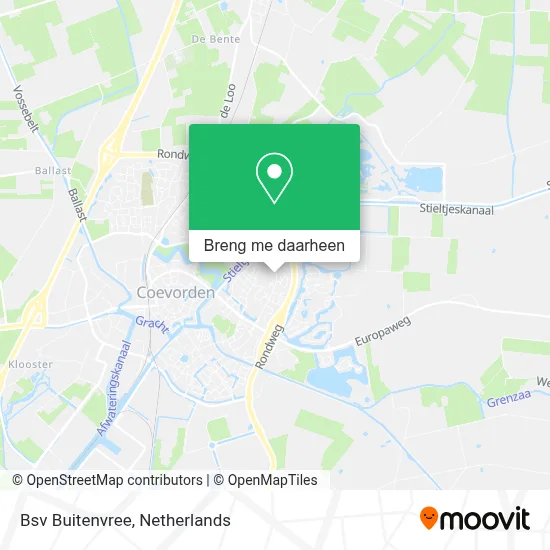 Bsv Buitenvree kaart