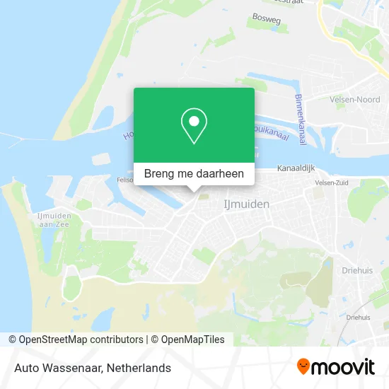 Auto Wassenaar kaart