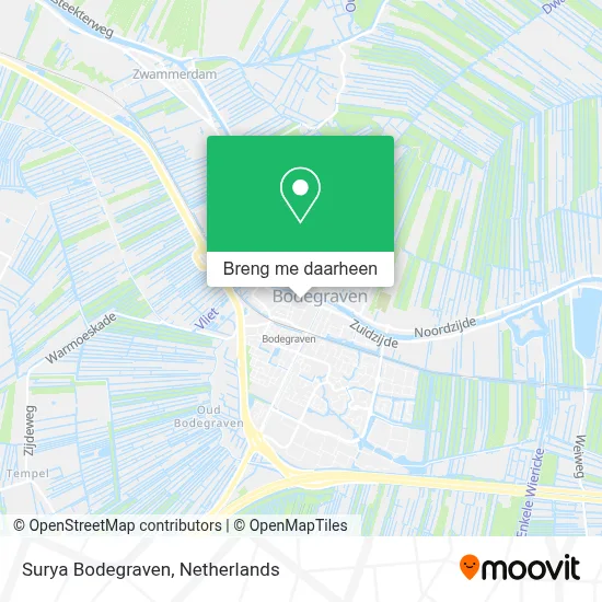 Surya Bodegraven kaart