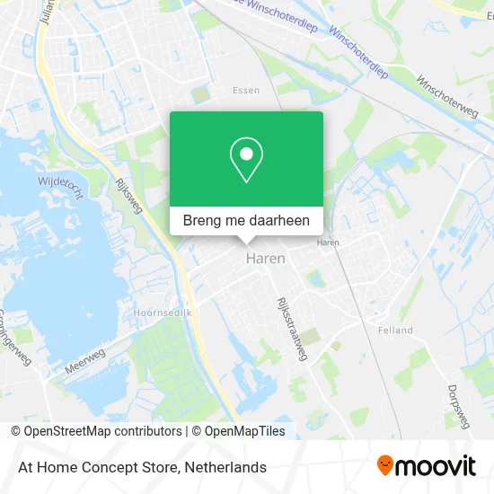 At Home Concept Store kaart