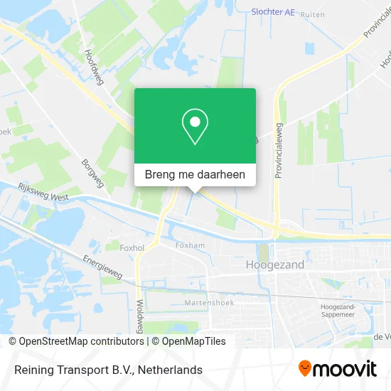 Reining Transport B.V. kaart