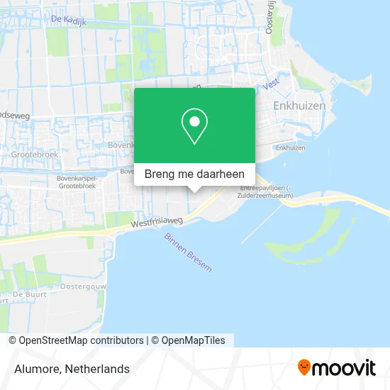 Alumore kaart