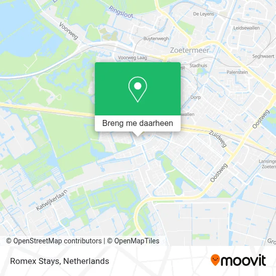 Romex Stays kaart
