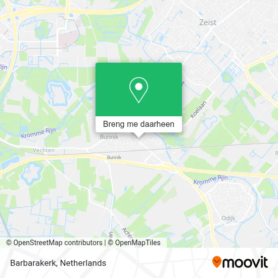 Barbarakerk kaart