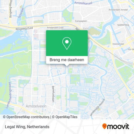 Legal Wing kaart