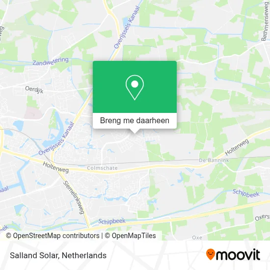 Salland Solar kaart