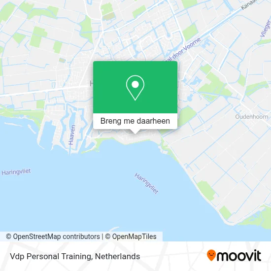 Vdp Personal Training kaart