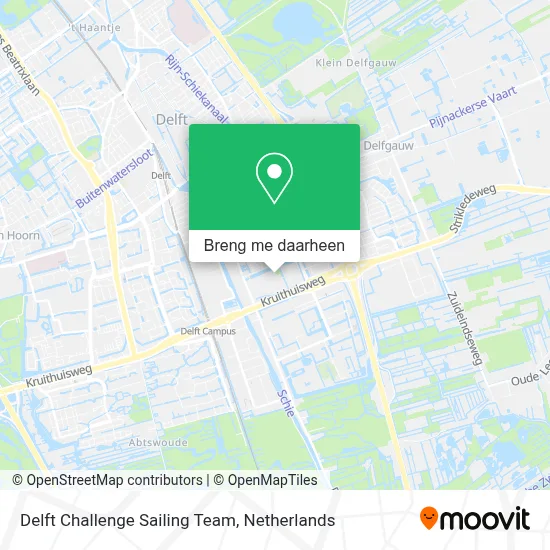 Delft Challenge Sailing Team kaart