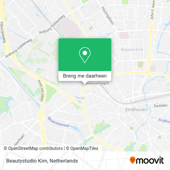Beautystudio Kim kaart