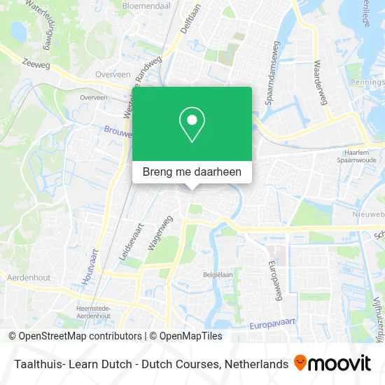 Taalthuis- Learn Dutch - Dutch Courses kaart