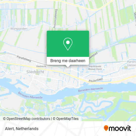 Alert kaart
