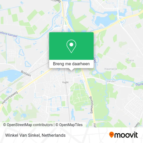 Winkel Van Sinkel kaart