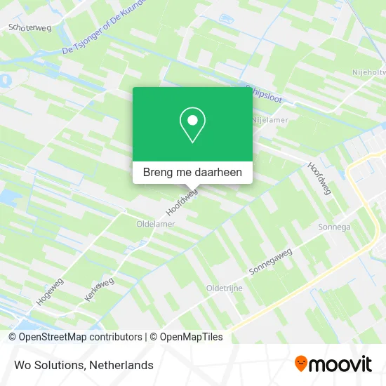 Wo Solutions kaart