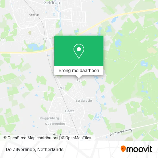 De Zilverlinde kaart