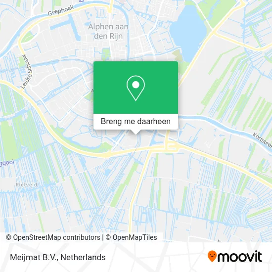Meijmat B.V. kaart