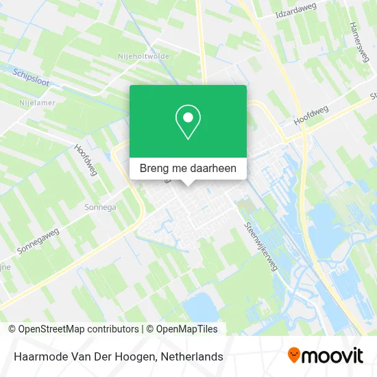Haarmode Van Der Hoogen kaart