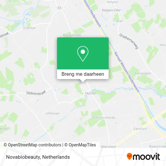 Novabiobeauty kaart