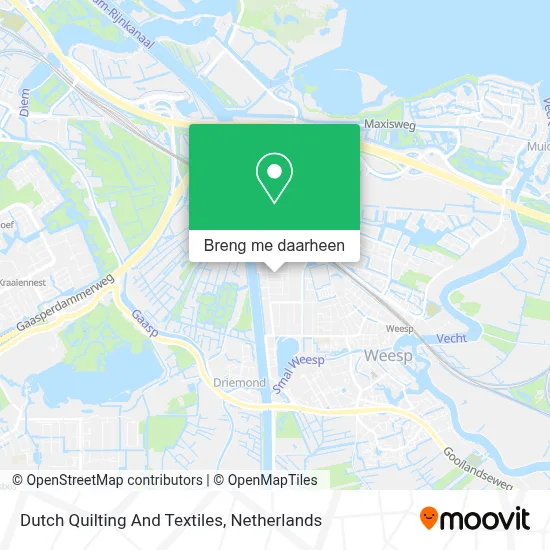 Dutch Quilting And Textiles kaart