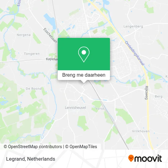 Legrand kaart