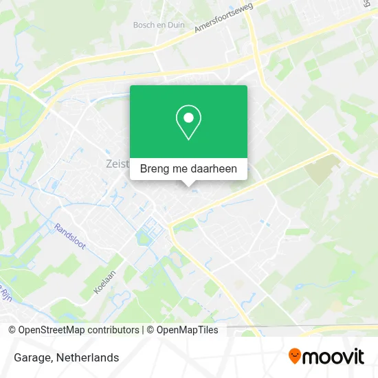 Garage kaart