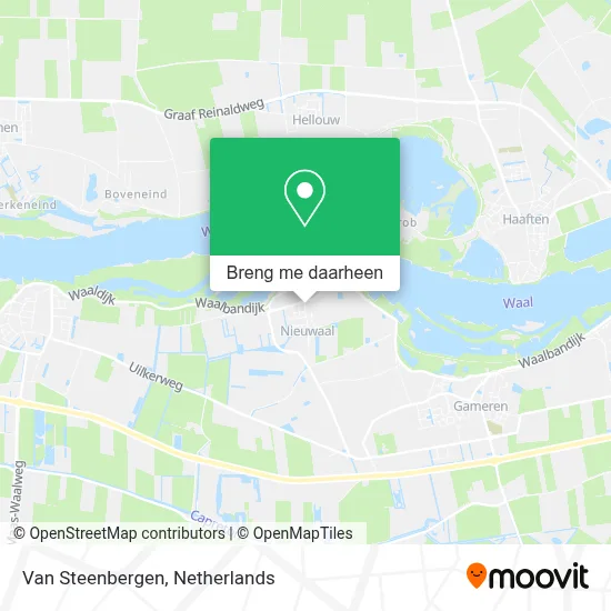 Van Steenbergen kaart
