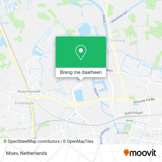 Moev kaart