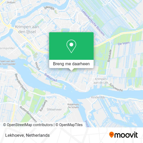 Lekhoeve kaart