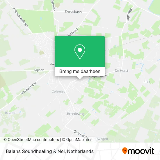 Balans Soundhealing & Nei kaart