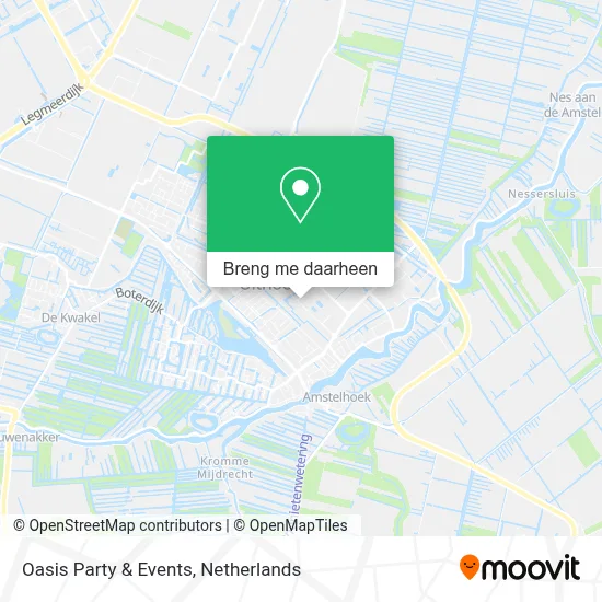 Oasis Party & Events kaart